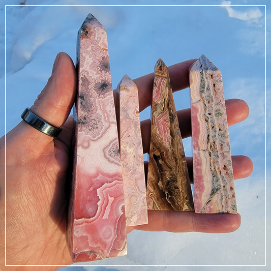 Rhodochrosite Towers