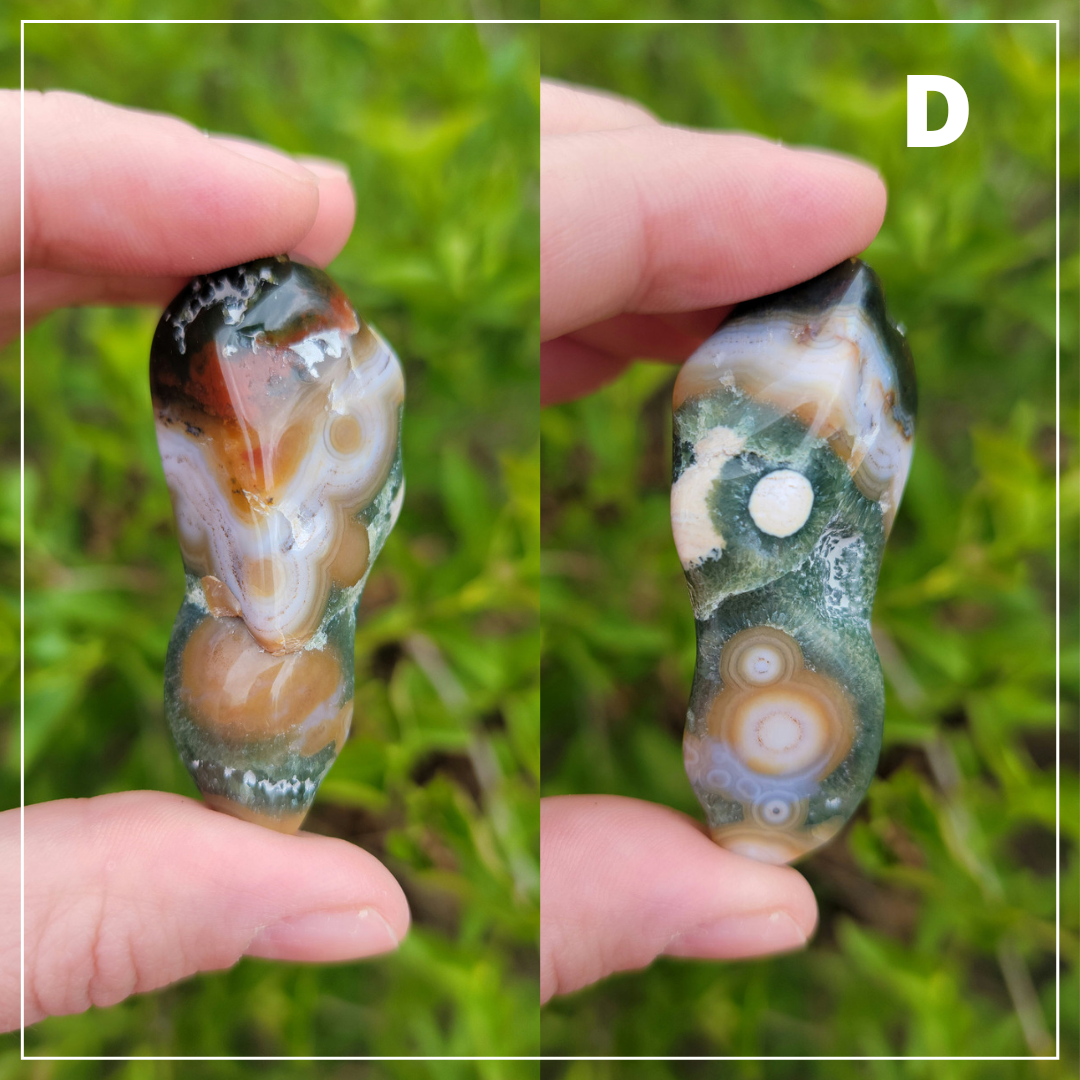 8th Vein Ocean Jasper Tumbles