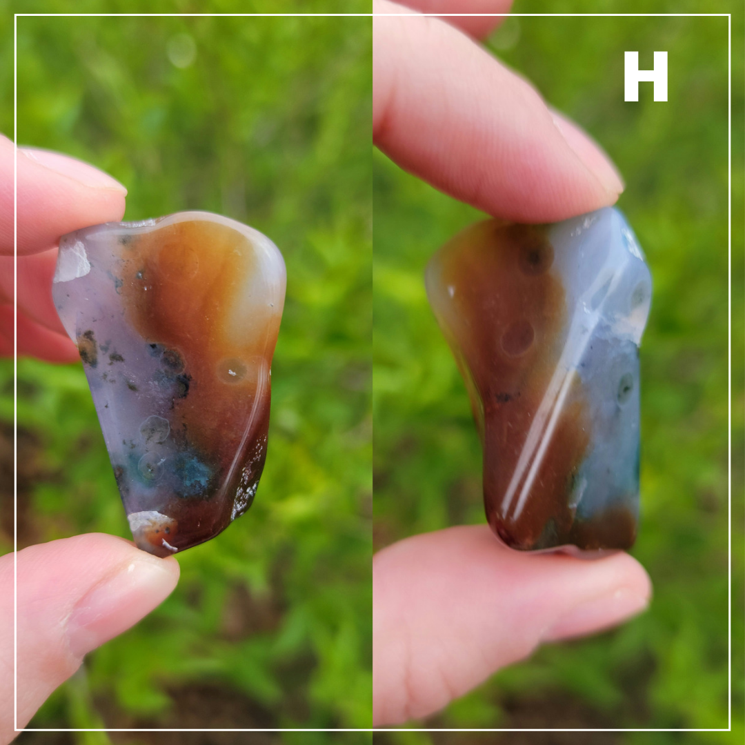 8th Vein Ocean Jasper Tumbles