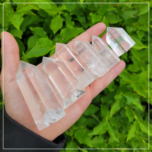 Clear Quartz Towers