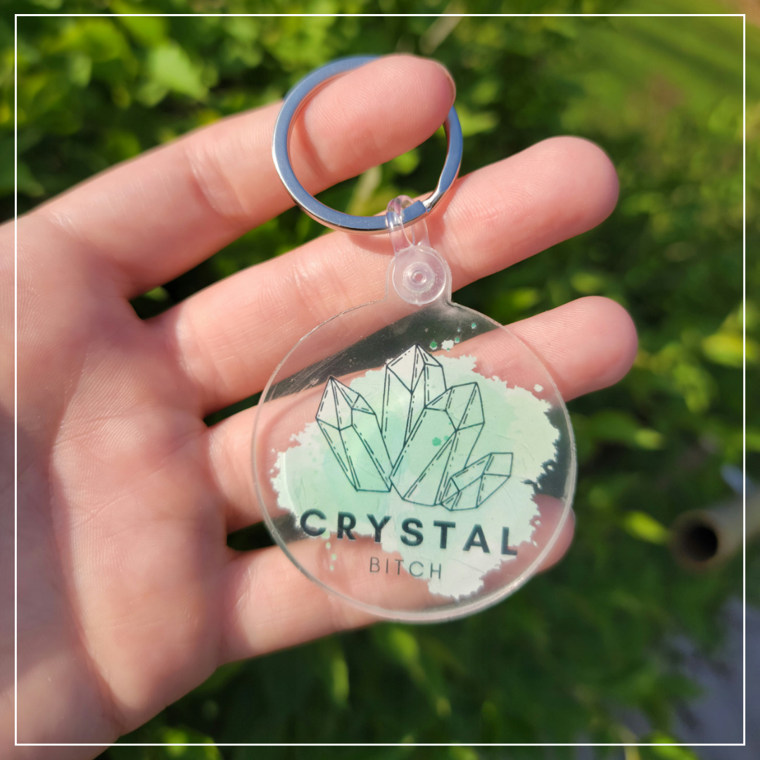 Crystal Bitch Keychains