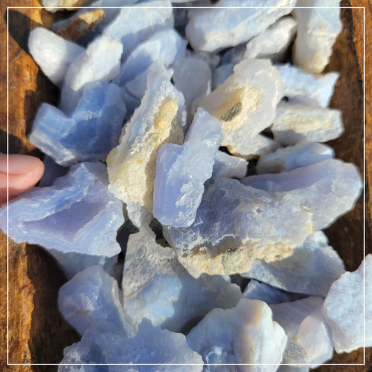 Raw Blue Lace Agate