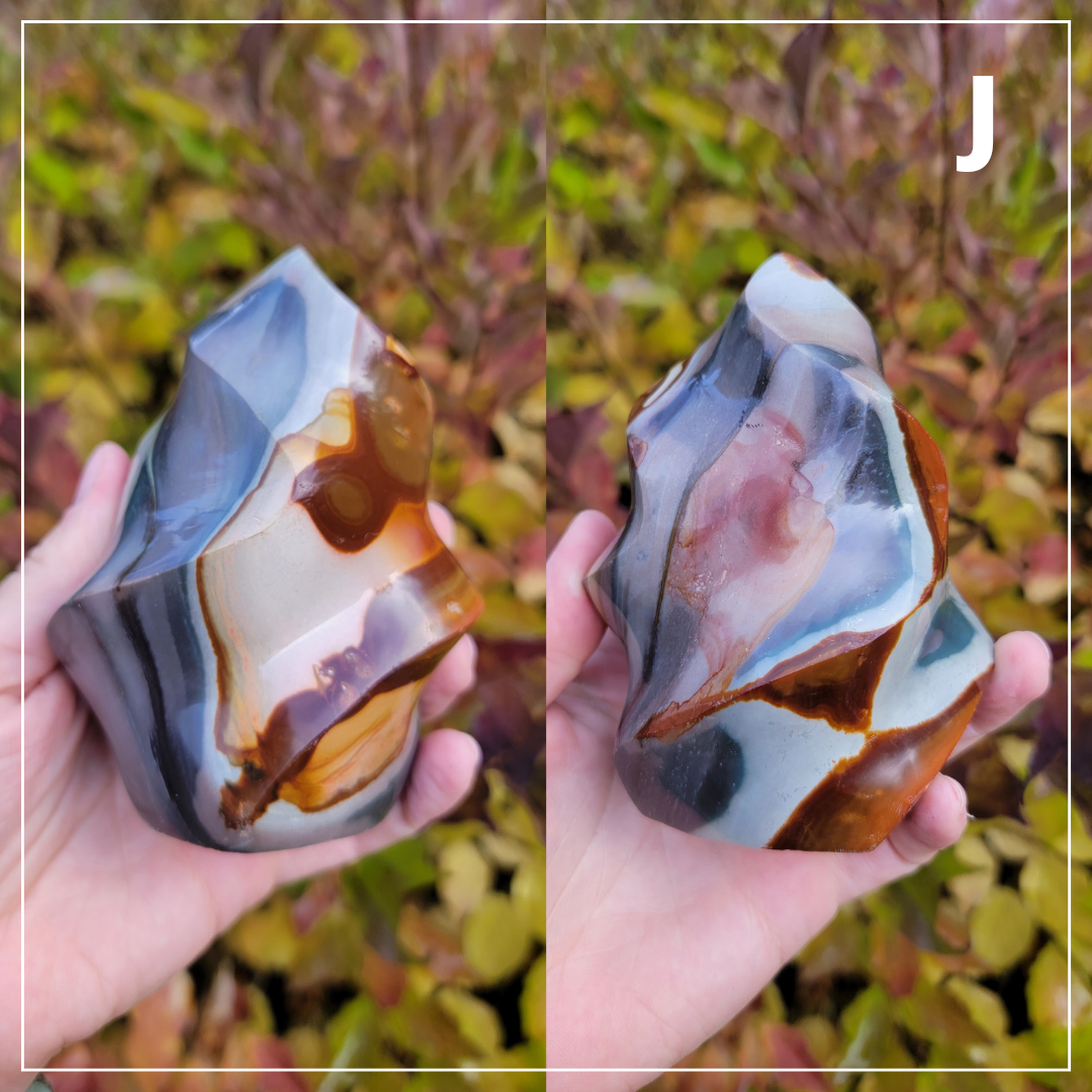 Polychrome Jasper Flames