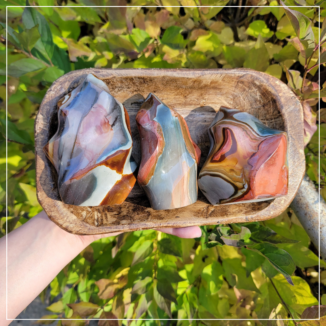 Polychrome Jasper Flames